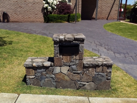 Wee Jasper Dry Stack Style with Mortered Capping 1